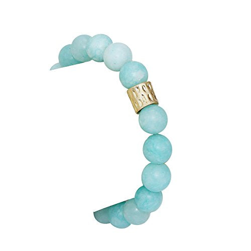 Cotton Candy Stone Stretch Bracelets