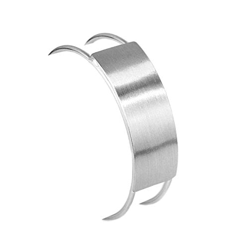 Pomina Worn Gold Fashion Bar Open Wide Cuff Bangle Bracelet for Women