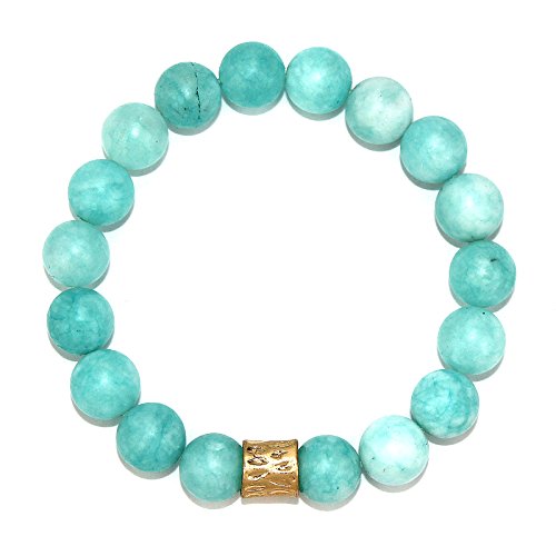 Cotton Candy Stone Stretch Bracelets