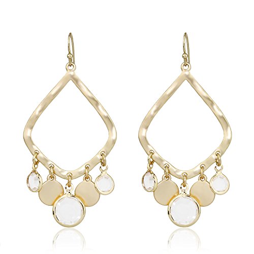 Pomina Bohemian Coin Charm Chandelier Dangle Drop Earrings Lightweight Boho Gypsy Earrings for Women