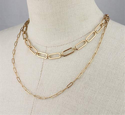 Chain Necklace Chunky Thick Padlock Necklace Chain for Men 